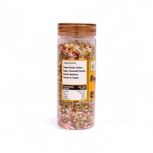 Morpa Raghuverr Mix Mouth Freshener Jain Special Mukhwas with Fennel Seeds Sugar Coated Saunf and Aromatic Spices Refreshing After Meal Digestive 200g — image 3