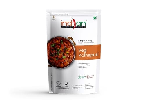 Indian Kitchen Foods Jain Upma - Freeze Dried Gourmet Indian Entree Ready-to-Eat | Instant Vegetarian/Vegan Meal, 220 gm — image 3