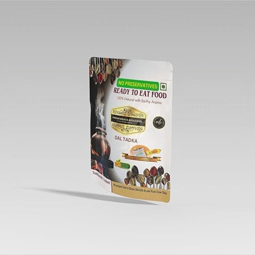 INDIAN KHANA KHAZANA Dal Tadka 300gm | No Onion No Garlic | JAIN SPECIAL I No Added Preservative and Colours (Dal) Serve Hot Anytime Anywhere with our Flameless Food Heater inside the Pack | Indian Tasty Flavour Ready to Eat Food Dal Tadka — image 4