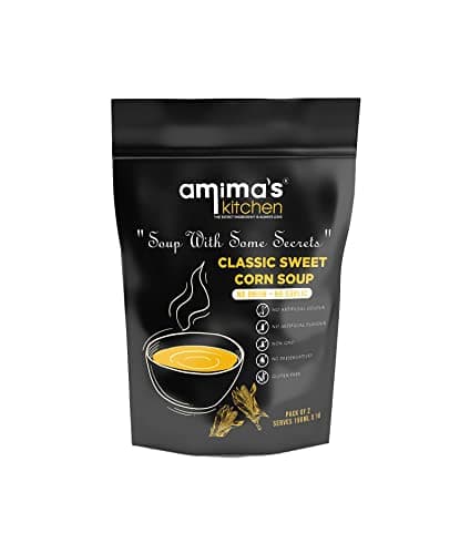 Amima's Kitchen Combo Of Hot Tomato + Mixed Veg. + Classic Sweet Corn Jain Soup (No Onion No Garlic) - 100 Grams (Pack of 3) | Instant Soup Mix Powder | Ready To Cook | No Artificial Flavour & Colour | Gluten Free | Non GMO | Healthy Soup — image 4