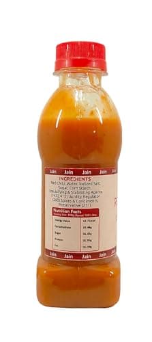 Fruvanta Jain Combo Without Onion/garlic/Potato Red chilli Sauce (200gm) (Pack of 2) — image 2