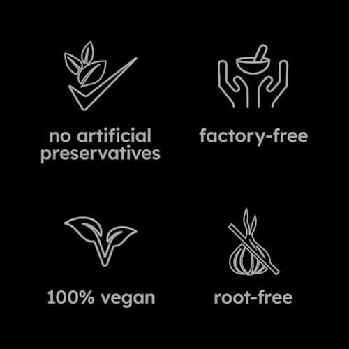SMALLBATCH Root Free Slow Cooked Black Bean Sauce, Jain Friendly, No Onion No Garlic, Gourmet Condiment, Spread, Marinate, Saute, Stir-Fry, Dip, Tofu, Jbatch - 180gms — image 5