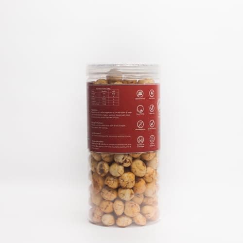 Mooddy Munch Peri Peri Jain Flavour & Roasted Makhana (70g) Indian Snacks, Jain Variety, No Onion No Garlic — image 2