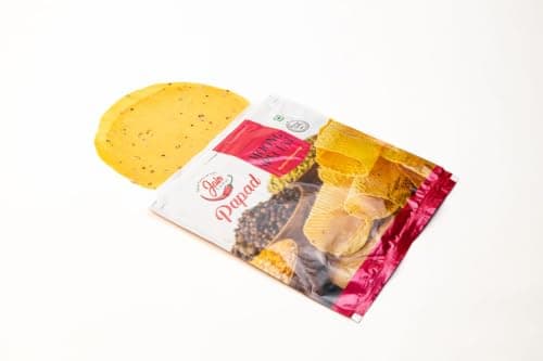 Jain Moong Special Papad400g | Traditional Rajasthani Moong Dal Papad | Crispy Ready to Fry Roast or Microwave | Authentic Spicy Snack for Meals and Parties — image 3