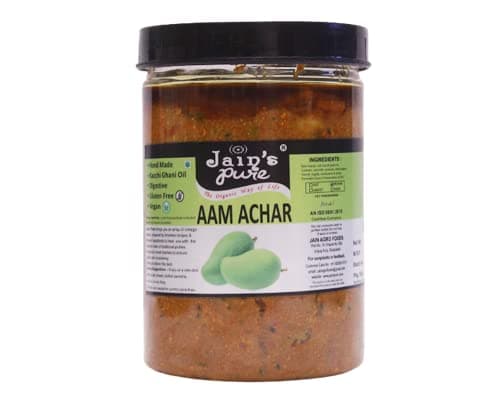 Jain Agro Food AAM ACHAR/Mango Pickle 1Kg.