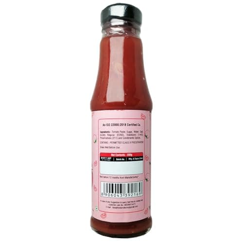 Dadaji Trio JAIN Sauce Combo | Jain Green Chilli, Jain Tomato Ketchup, Jain Red Chilli Sauce | No Onion & Garlic | Bold Asian Flavours | Spicy, Tangy & Tasty | Clear Ingredients | No MSG or Trans Fats | 200gm each — image 6