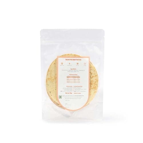 SelfCare by Suman Agarwal Roasted Mathiyas Pack of 1 125g | Healthy & Gluten Free | Savoury - Snacks - Namkeen - Grocery | Mid Day - Workout - Tea time Snacking | Jain & Travel Friendly — image 8