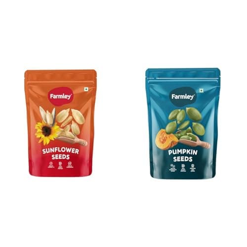 Farmley Edible Seeds Combo 800 g | Chia Seed + Sunflower Seed + Pumpkin Seed I Superfood Mix for Healthy Eating | Rich in Protein & Fiber (200g, each) (Pack of 4) — image 6