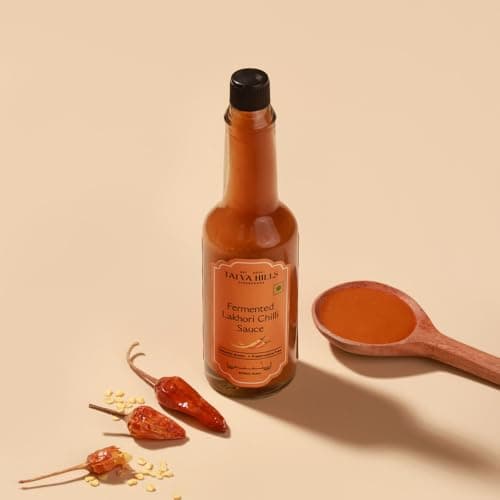 TatvaHills Superfoods Fermented Lakhori Chilli Sauce | Hot & Spicy | Himalayan Aged Chillies | No Preservatives | Perfect for Noodles, Momos, Pizza & Dips | 60g — image 4