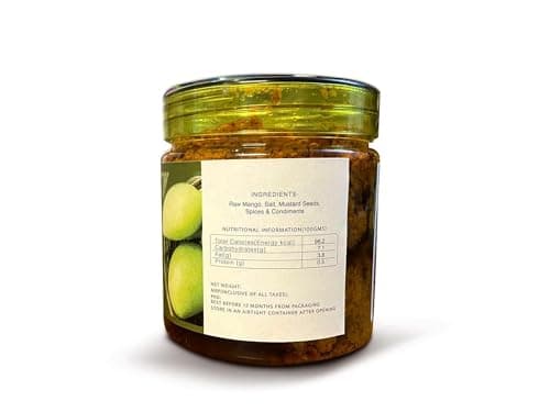 KVD Collection Mango in Mustard Sauce - 400G | Aam Kasundi Traditional Home-made Bengali Recipe | No Artificial Colours, Flavours and Preservatives — image 2
