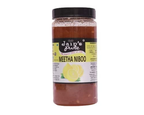 JAIN'S PURE Aam Achar & Meetha Lemon/Nimboo Combo (Pack of 2) (400g+500g) — image 4