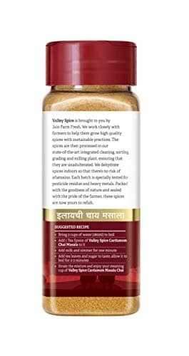 Valley Spice Select Chai Masala (Cardamom 50g (Pack of 2)) — image 5