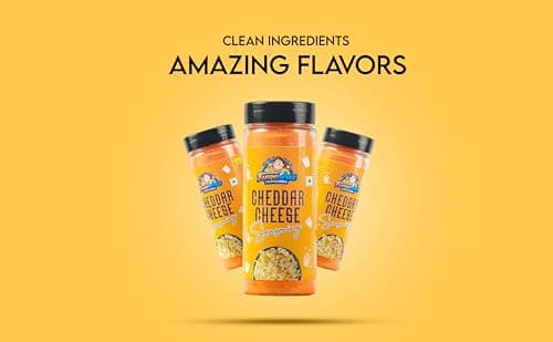 Time Out Popcorn Jain Cheddar Cheese Seasoning, Multi-Purpose Powder, Popcorn and Snacks Flavoring,Pack of 2, 100g Each — image 4