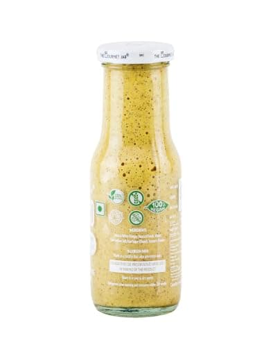 The Gourmet Jar Mustard Sauce 210g | 100% Natural, No Preservatives, No Artificial Colors, No Artificial Flavouring agent | No Refined Sugar| Gluten- free| Strong & Smooth |Perfect for sandwiches, burgers & hot dogs| Pack of 1 — image 7