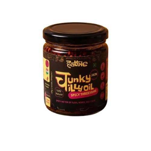 Satvik Sanatani Sawaminaryan, Jain, Vegan Tangy Street-Style ChatPata Spice Masala | Blend Natural Ingredients Cumin, Coriander, Pudina, Pink & Black Salt | No Preservatives | FSSAI Certified | No Onion No Garlic | Pack In Premium Organic Glass Jar With Steel Cap (200g, Chaat Masala)