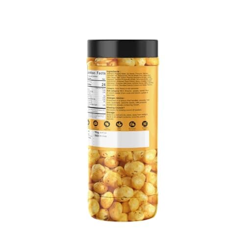 Chaskaah Cheddar Cheese Makhana,70g by JK (Foxnuts, Phool Makhana)| Dry Roasted| Rich in Calcium| Low Cholestrol|High Fibre| Jain — image 3