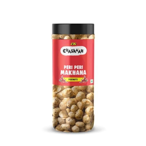 Chaskaah Cheddar Cheese Makhana,70g by JK (Foxnuts, Phool Makhana)| Dry Roasted| Rich in Calcium| Low Cholestrol|High Fibre| Jain — image 6
