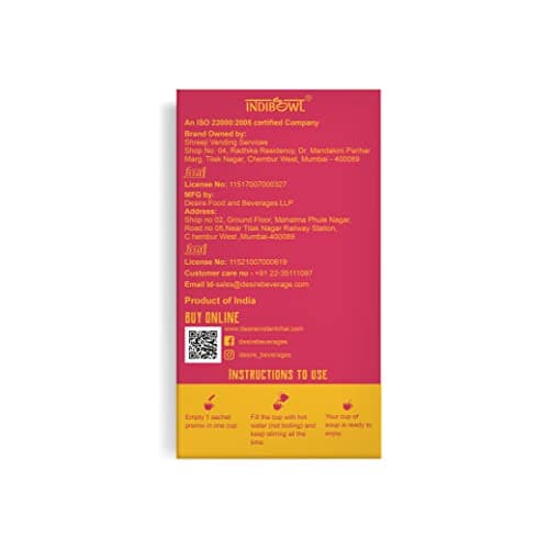 INDICUP Tomato Soup Packet | Ready to Eat Instant Soup Premix | Soup in Fresh Just Add Hot Water & Enjoy | Refreshing Taste | 20 Sachets — image 6