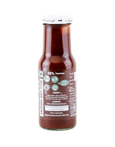 The Gourmet Jar Barbecue Sauce 225g| 100% Natural, No Preservatives, No Artificial Colors, No Artificial Flavouring agent | No Refined Sugar| Gluten-free| Bbq sauce| Umami, Smoky & Spicy| Perfect for your meats and grilled veggies| Pack of 1 — image 7