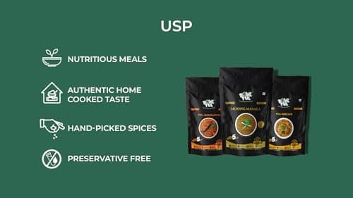 Bowlful Jain Veg Kolhapuri | No Onion No Garlic | Spicy Mixed Veg Curry Kolhapuri Style | Instant Meal | 50g Net Weight (250g After Rehydration) | Pack of 3 | No Added Preservatives & Colours | Microwaveable — image 6