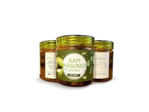 KVD Collection Mango in Mustard Sauce - 400G | Aam Kasundi Traditional Home-made Bengali Recipe | No Artificial Colours, Flavours and Preservatives — image 4