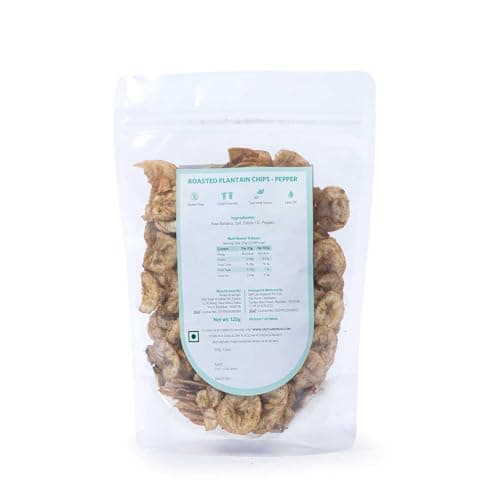 SelfCare By Suman Agarwal Roasted Plantain Chips - Pepper Pack of 1 125g | Healthy - Gluten Free | Savoury - Snack - Namkeen - Grocery | Mid Day - Workout - Tea time Snacking | Jain & Travel Friendly — image 8