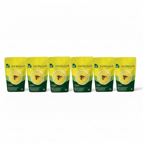 Instant Dal Khichadi | Pack of 4 (90g Each) | Quick & Tasty Traditional Meal | No Added Preservatives | Ideal for Busy Days — image 7