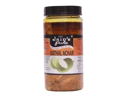 JAIN'S PURE Mixed Veg & Kathal Achar Combo (Pack of 2) (400g+400g) — image 3