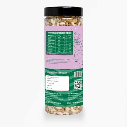 KEPPS Salted Millet Mix | Jain-Friendly Protein Snack | Gluten-Free, High Fiber & Plant Protein | Never Fried, Low-Calorie | Guilt-Free Crunchy Munchies – 100g — image 5