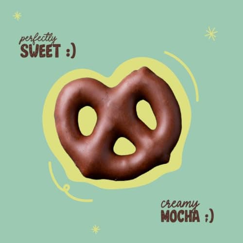 Atom Eats | Tiramisu Pretzels 30g - (Pack of 3) | Coffee & Cocoa Coated Dipped Pretzel Knots | Rich Choco - Perfect Gourmet Snack for Sharing, Parties - Imported Chocolates, Versatile Delight | 100% Baked | Preservative Free — image 3