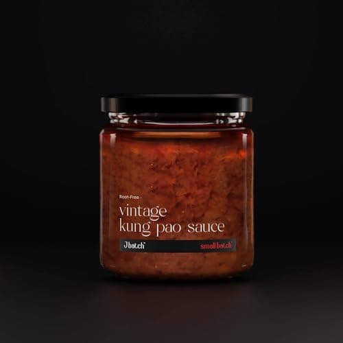 SMALLBATCH Root Free Vintage Kung Pao Sauce, Jain Friendly, No Onion No Garlic, Gourmet Condiment, Spread, Marinate, Saute, Dip, Stir-Fry, Paneer, Pizza, Noodles, Pasta, Jbatch - 180 gms — image 2
