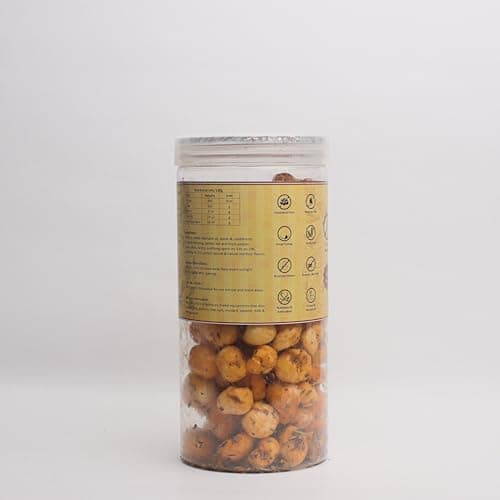Mooddy Munch Cheese Herbs Jain Flavour & Roasted Makhana/Fox Nuts/Healthy Party Indian Snacks (70g) Jain Variety, No Onion No Garlic — image 2