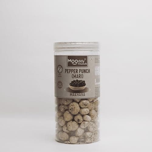 Mooddy Munch Chat Masala Jain Flavour & Roasted Makhana (70g) Indian Snacks, Jain Variety, No Onion No Garlic. — image 5