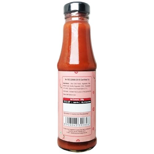 Dadaji Trio JAIN Sauce Combo | Jain Green Chilli, Jain Tomato Ketchup, Jain Red Chilli Sauce | No Onion & Garlic | Bold Asian Flavours | Spicy, Tangy & Tasty | Clear Ingredients | No MSG or Trans Fats | 200gm each — image 7