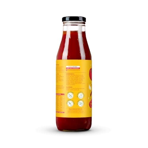 Two Brothers Truemato Ketchup - Spicy Tomato Ketchup 300g | Made with 75% Just Tomatoes | No Refined Sugar — image 3