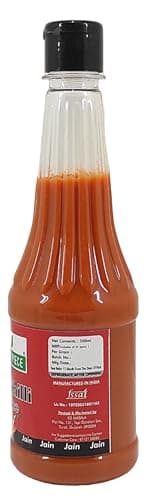 Green Piece Jain Sauce With No Onion/Garlic Red Chilli Sauce/Catchup .(Pack of 2) (1000 ml) — image 2