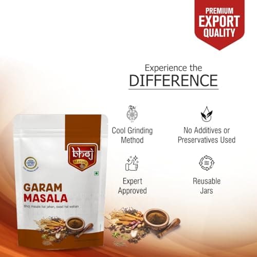 Bhoj Masale Royal Garam Masala | Powder | Spices 200GM | Exotic Blend of Ingredients for Daily cooking | Aromatic Garam Masala| Rich in Flavor | Naturally Processed and No Preservatives. No onion and no garlic added (Jain Masala) — image 5