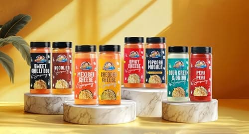 Time Out Popcorn Jain Cheddar Cheese Seasoning, Multi-Purpose Powder, Popcorn and Snacks Flavoring,Pack of 2, 100g Each — image 3