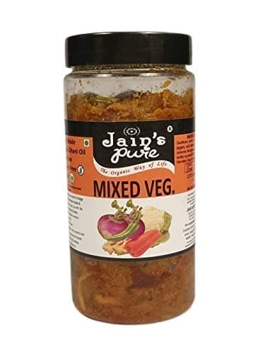 JAIN'S PURE Mixed Veg & Kathal Achar Combo (Pack of 2) (400g+400g) — image 2