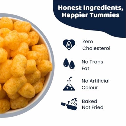 Nutbloom Chickpea Puffs – Delicious Cheese & Herbs Flavor | High-Protein, Gluten-Free, Guilt-Free Crunchy Snack (70 gm, Cheese & Herbs) — image 5