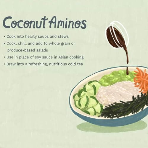 Urban Platter Coconut Aminos, 250ml (Umami Seasoning Sauce, Soy-Free, Gluten-Free, Perfect for Dipping Asian appetizers, for dressings and More) — image 3