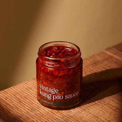 SMALLBATCH Vintage Kung Pao Sauce, Gourmet Condiment, Made with Fresh Ingredients, Tangy, Smoky, Sweet, Spread, Dip, Marinate, Stir Fry, Chicken, Sandwich, Paneer, Preservative Free, Pure Veg - 180g — image 4