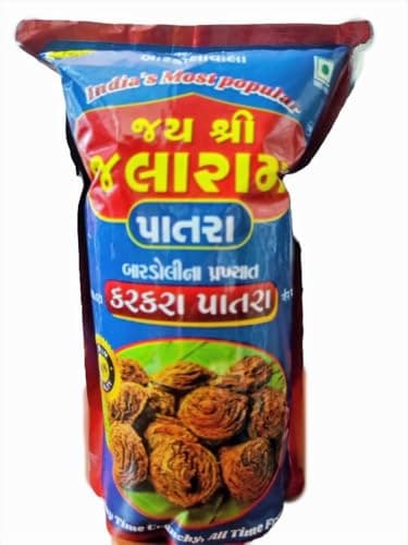 JAY SHREE JALARAM PATRA Jalaram Bardoli Dry Patra|Authentic Gujarati Snack|Crispy Gujarati Snack|250G|Vegetarian || Without Garlic(250 Gm,Jain) — image 8