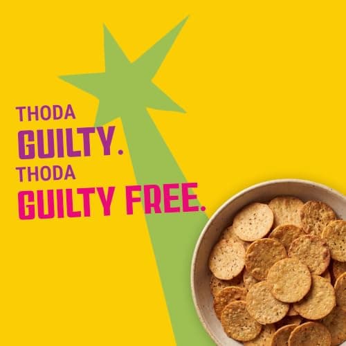 Knacks Methi-licious Khakhra Chips | Methi Masala Flavour Coin Khakhra | Pack of 6 (6 x 30g) | 118 Calories Per Pack | Jain Friendly, High Protein, Whole Wheat | No Palm Oil, No Maida, Not Fried — image 6