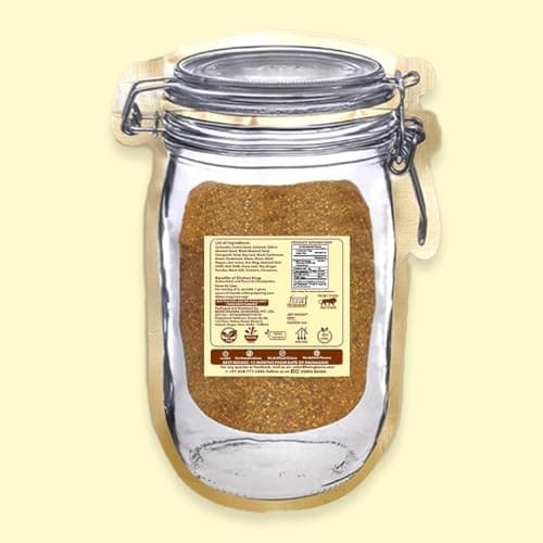 Being Bania Kitchen King Masala Pouch, 100 Gms | 100% Natural |natural Jain Masala No garlic or onion | | No Added Flavors or Preservative | For Healthy Routine | Promote Digestion & Gut Health | Exotic Indian Spices | Indian Masala — image 5