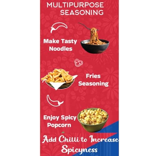 Ashwat Jain Korean Kimchi Masala - No Onion No Garlic - Multipurpose Seasoning for Popcorn, Pizza, Noodles, Ramen (90 gm) — image 4