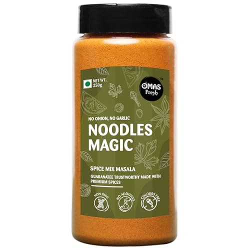 Omas Fresh No Onion, No Garlic Noodles Magic Authentic Spice Mix Masala Powder 70G | Jain Masala Best for Making Noodles, Pasta, Paratha, Wrap, 0.068 Kg — image 8