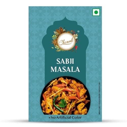 Chounk Sabji Masala 100G | Make Home Recipe Like Restaurant | Blended Spices Mix | Healthy Delicious & Flavourful Cooking | No Artificial Flavours | No Preservatives | Ready Masala Powder