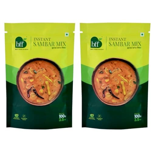 Instant Sambar Mix – Pack of 6 (100g Each) | Ready-to-Cook South Indian Curry | Made with Lentils & Spices | No Added Preservatives | No Onion and No Garlic | Suitable for Rice, Idli, Dosa & Vada | Easy to Prepare — image 7