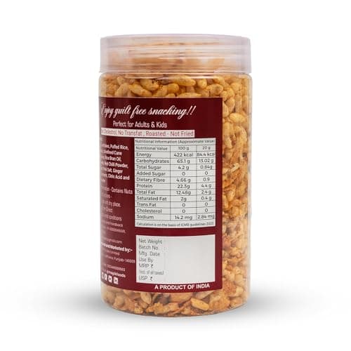 MAPIK Roasted Khatta Meetha Namkeen – Guilt Free, Baked Not Fried Snack | Sweet & Tangy Indian Mix Pack of 2-150g Each — image 2